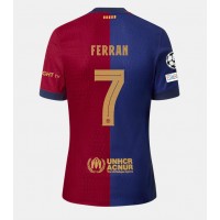 Pánský Fotbalový dres Barcelona Ferran Torres #7 2024-25 Domácí Krátký Rukáv